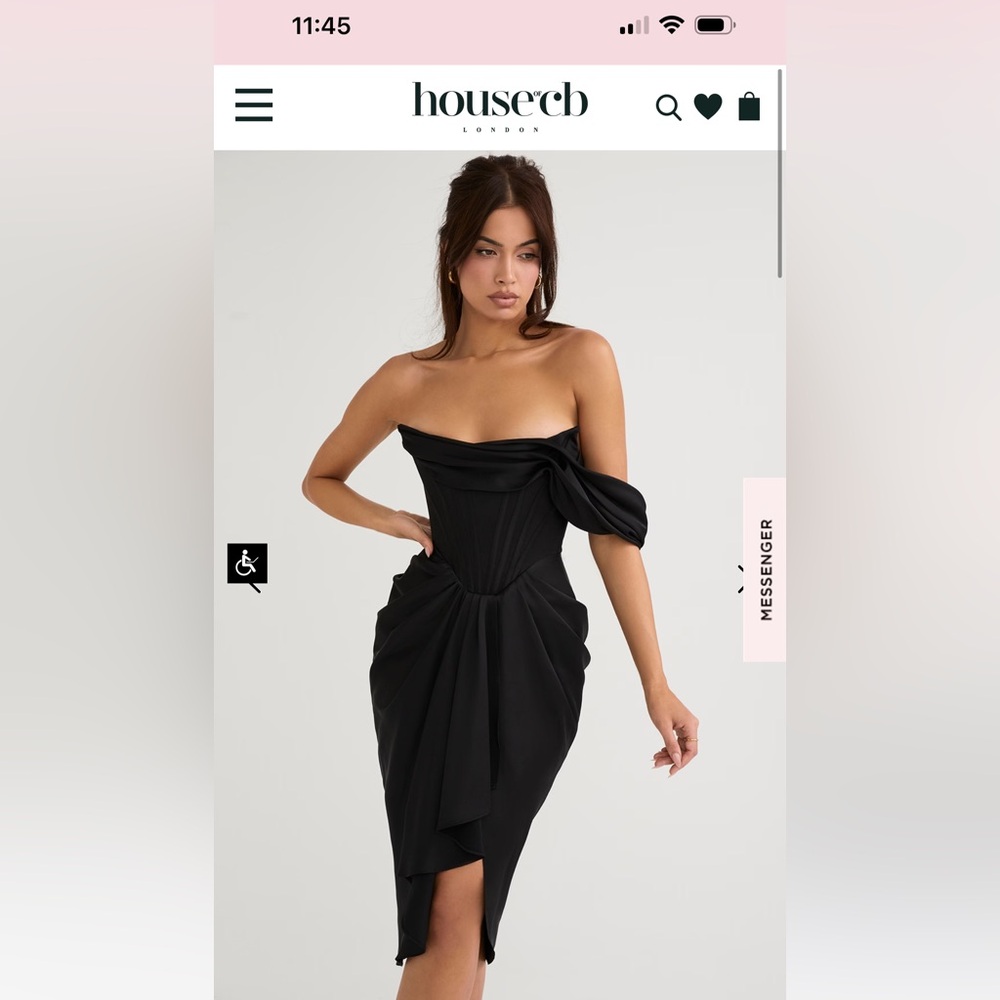 Black house of CB dress for sale